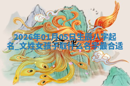 文姓女孩子取名