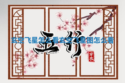 玄空飞星怎么看 玄空飞星图怎么看