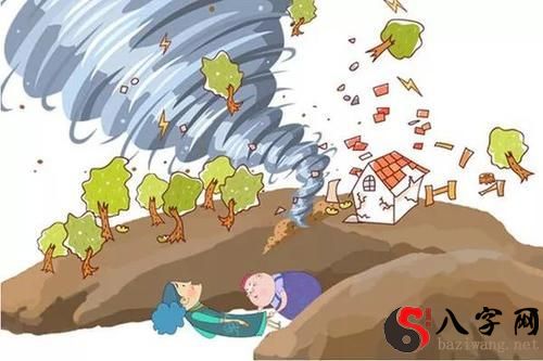 梦见龙卷风并顺利躲避